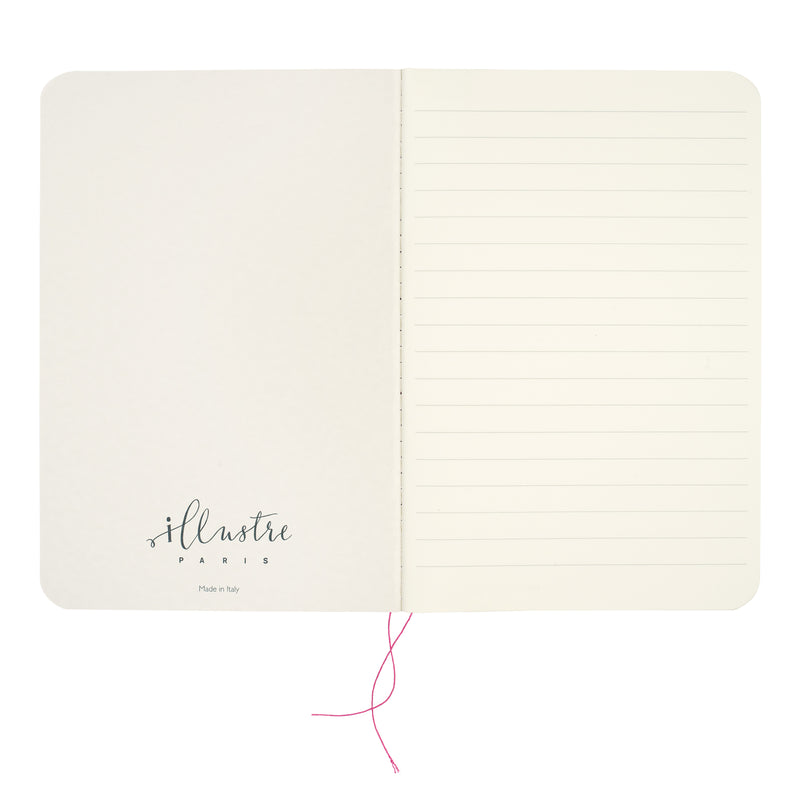 Notebook Biscuit open writing paper ecru lined
